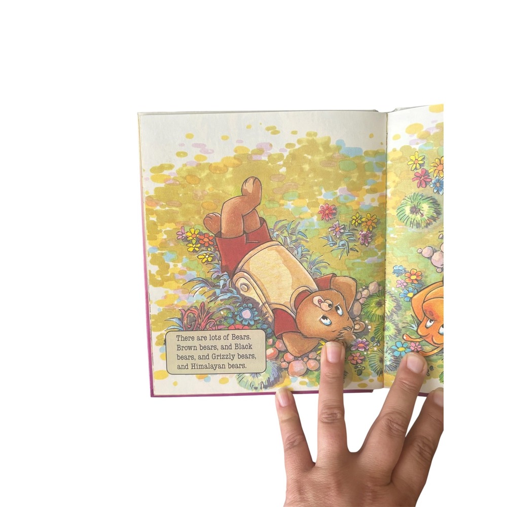 Vintage Teddy Ruxpin All About Bears When Is a Bear Not a Bear? Hardcover Book - Picture 3 of 3